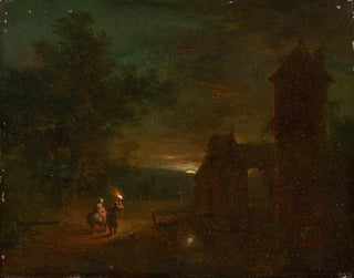 Die Flucht nach Ägypten - Johann Conrad Seekatz — Ansicht des Kunstwerks