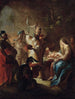Anbetung der Könige - Johann Evangelist Holzer — Ansicht des Kunstwerks