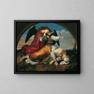 Johann Evangelist Scheffer von Leonhardshoff - Die tote heilige Caecilia Wiener Fassung.webp