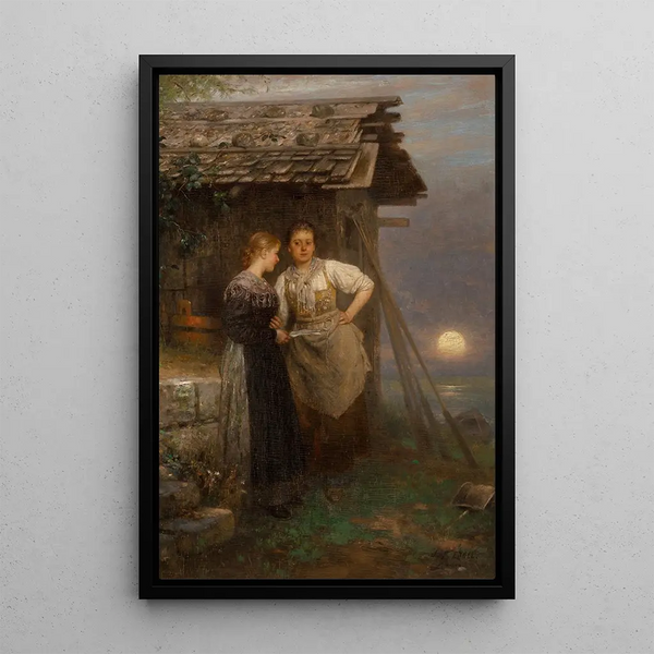Johann Friedrich Engel - The love letter.webp