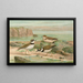 Charadrius dubius Scop - Johann Friedrich Naumann — gerahmtes Bild an der Wand