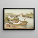 Larus minutus Pall Larus ridibundus Larus melanocephalus - Johann Friedrich Naumann — gerahmtes Bild an der Wand
