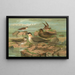 Stercorarius longicaudus Vieill Stercorarius parasiticus - Johann Friedrich Naumann — gerahmtes Bild an der Wand