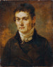 Mann mit weißer Krawatte - Johann Georg Edlinger — Ansicht des Kunstwerks