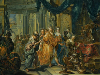 Crésus et Solon - Johann Georg Platzer — Ansicht des Kunstwerks