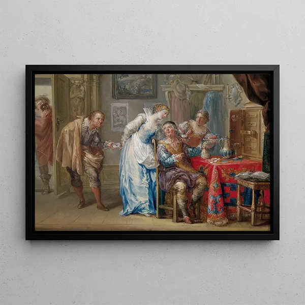 Johann Georg Platzer - Der Liebesbrief.webp