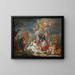 Die Grablegung Christi - Johann Georg Platzer — gerahmtes Bild an der Wand