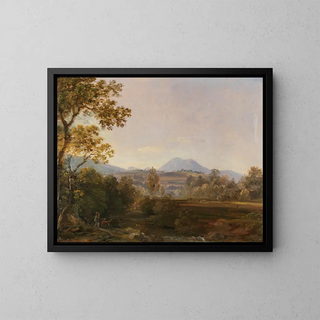 Johann Georg von Dillis - Sddeutsche Landschaft mit Wanderern.webp