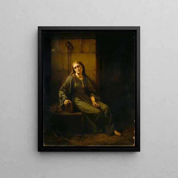 Johann Grund - Marguerite in Prison.webp