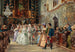 Hochzeitszeremonie in der Kirche der Abtei Garsten - Johann Hamza — Ansicht des Kunstwerks