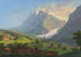 Le Wetterhorn à Grindelwald Canton de Berne - Johann Heinrich Bleuler le Jeune — Ansicht des Kunstwerks