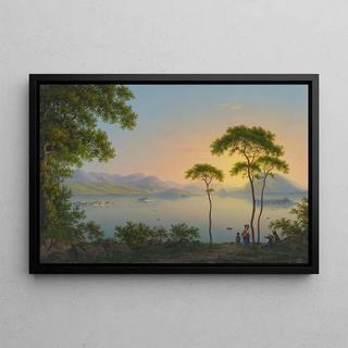 Johann Heinrich Bleuler the Younger - Die Boromischen Inseln im Lago Maggiore.webp