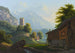 Das Schloss Resti im Meiringen-Tal - Johann Heinrich Bleuler der Jüngere — Ansicht des Kunstwerks