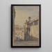 Ansicht von Ariccia - Johann Heinrich Hasselhorst — gerahmtes Bild an der Wand