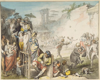 Spielball in Rom - Johann Heinrich Ramberg — Ansicht des Kunstwerks