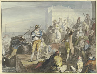 Improvisateur sur la Piazetta à Venise - Johann Heinrich Ramberg — Ansicht des Kunstwerks