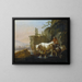 Johann Heinrich Roos — gerahmtes Bild an der Wand