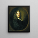 Portrait von Nicolas Ruland - Johann Heinrich Roos — gerahmtes Bild an der Wand