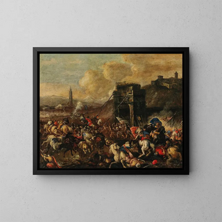 Johann Heinrich Roos - The Battle of Vienna.webp
