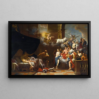 Johann Heiss - Vulcan Surprising Venus and Mars in Bed Before An Assembly of The Gods.webp