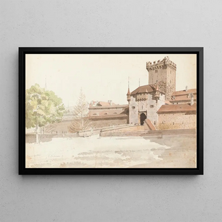 Johann Jakob Biedermann - Bern Golatenmattgasstor mit dem alten Brengraben.webp