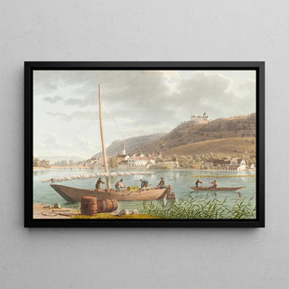 Johann Jakob Biedermann - Stein am Rhein von Sdosten.webp