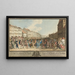 Prozession von Bern gewidmet den Herren des ehrenwerten Außenstaates der Stadt und Republik Bern - Johann Jakob Lutz — gerahmtes Bild an der Wand