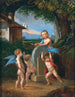 Putti aiguisant la flèche de Cupidon - Johann Jakob Metzler — Ansicht des Kunstwerks