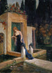 Viviane am Grab von Merlin - Johann Jakob Schneider — Ansicht des Kunstwerks