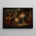 Anbetung der Könige - Johann Josef Karl Henrici — gerahmtes Bild an der Wand
