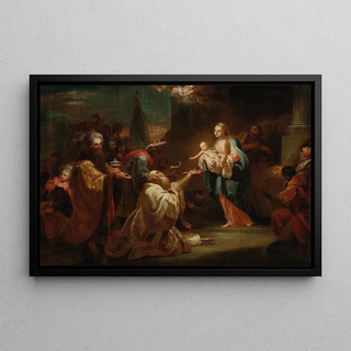 Johann Josef Karl Henrici - Adoration Of The Kings.webp