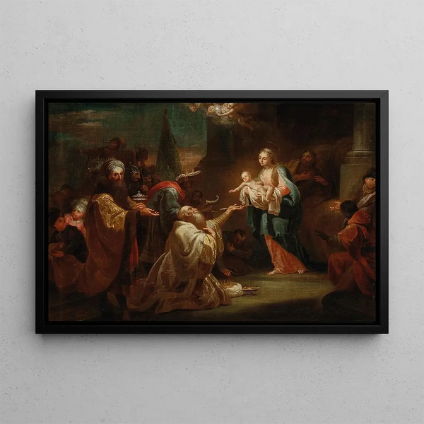 Johann Josef Karl Henrici - Adoration Of The Kings.webp