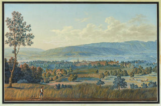 Johann Joseph Hartmann - Ve de la Ville de Bren dans le canton de Berne.webp