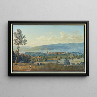 Johann Joseph Hartmann - Ve de la Ville de Bren dans le canton de Berne.webp