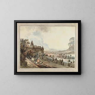 Johann Karl Mllener - Vu du Chateau dAigle.webp