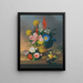 Stillleben mit Blumenstrauß - Johann Knapp — gerahmtes Bild an der Wand