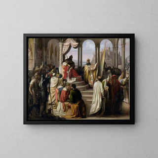 Johann Leberecht Eggink - Prince Vladimir Chooses A Religion In 988A Religious Dispute In The Russian Court.webp