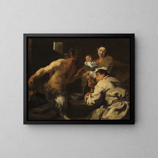 Johann Liss - The Satyr and the Peasant.webp