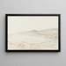 Vue du lac de Bienne - Johann Ludwig Aberli — gerahmtes Bild an der Wand