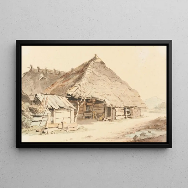Johann Ludwig Aberli - Berner Bauernhaus Seeland.webp