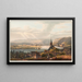 Vue de la ville d'Andernach - Johann Ludwig Bleuler — gerahmtes Bild an der Wand