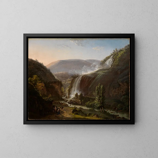Johann Martin von Rohden - Wasserflle bei Tivoli.webp