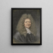 Portrait des Frankfurter Stadtrats Philipp Wilhelm von Günterode - Johann Matthäus von Merian — gerahmtes Bild an der Wand