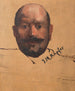 Fiaker Bratfisch Porträtskizze - Johann Michael Kupfer — Ansicht des Kunstwerks