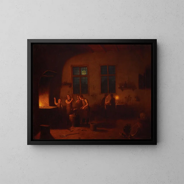 Forge - Johann Mongels Culverhouse — gerahmtes Bild an der Wand