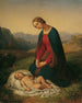 Marie verehrend das Kind - Johann Nepomuk Ender — Ansicht des Kunstwerks