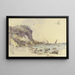 La Marina Grande de Vico - Johann Nepomuk Rauch — gerahmtes Bild an der Wand
