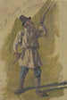 Russischer Bauer bei der Arbeit - Johann Nepomuk Rauch — Ansicht des Kunstwerks