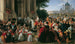 L'Entrée de l'Empereur François Ier à Vienne après la Paix de Paris le 16 juin 1814 - Johann Peter Krafft — Ansicht des Kunstwerks