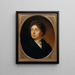 Johann Peter Krafft, der Bruder des Künstlers - Josef Krafft Gemälde — gerahmtes Bild an der Wand